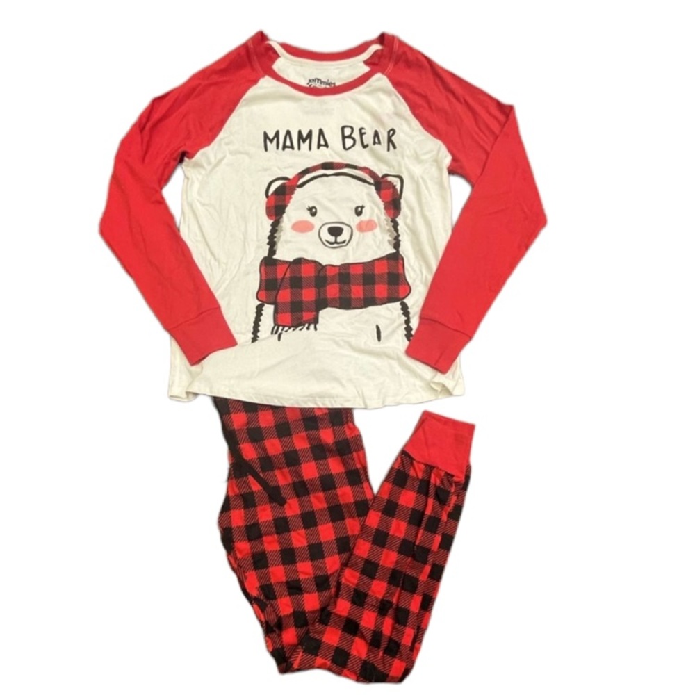 Cuddl Duds Christmas Pajamas Mama Bear